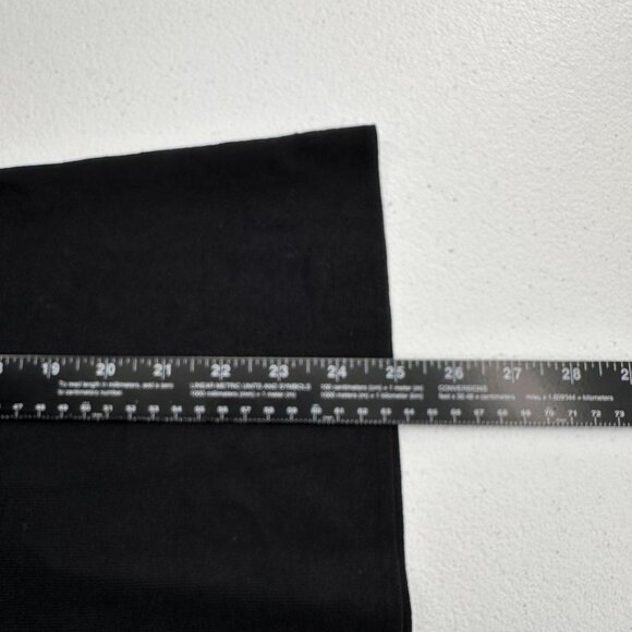 Kenar Beaded Collar Neck Black Short Sleeve Top S Elegant Style Smocked Stretch - Picture 5 of 9